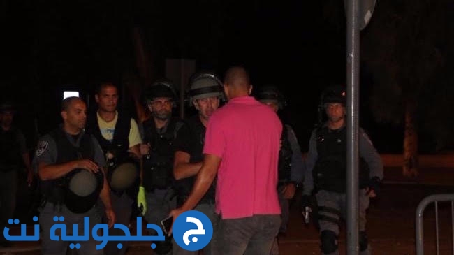 اعتقال 22 شخصا بشبهة الاخلال بالنظام خلال تظاهرة